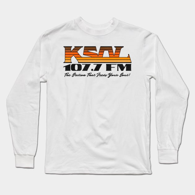 KSOL 107.7 SOUL Bay Area Defunct Radio Station Long Sleeve T-Shirt by darklordpug